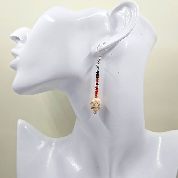 Hand Crafted Jewelry - Handmade Halloween earrings